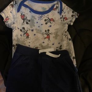 Toddler boy short set
